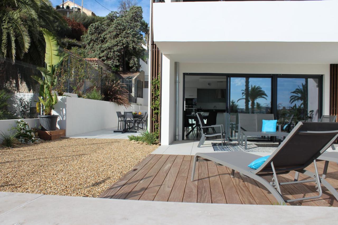 Апартаменти O Fil De L'Eau Bandol - App A05 - T3 Avec Jardin Et Terrasse Екстер'єр фото